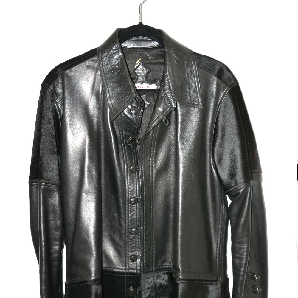 Custom rockstar leather jacket